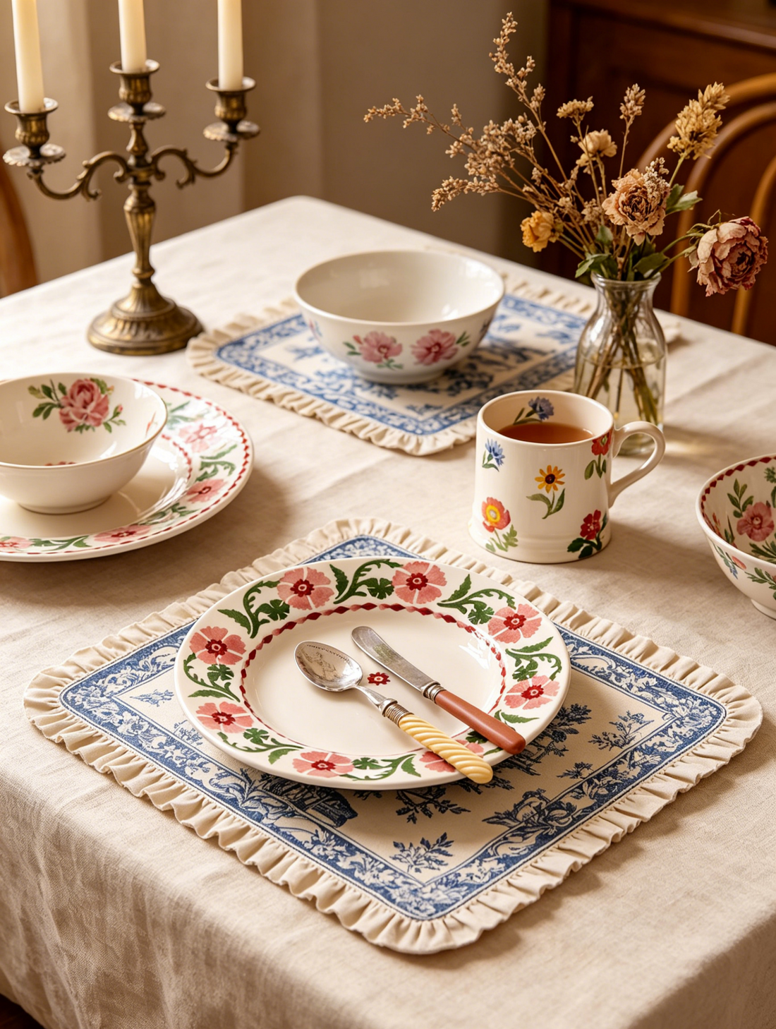 Complete French Table Setting Guide: Match Tableware & Placemats for Better Home Vibe