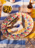 Plateau ovale moyen crabes et crevettes